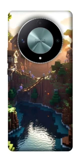 Чехол на Huawei Magic6 Lite Minecraft sunset фото 1 из 1