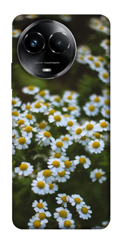 Чехол на Realme C67 4G Ромашки v13 фото 1 из 1