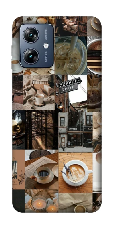 Чохол на Motorola Moto G54 Power Coffee collage ver.3 фото 1 з 1