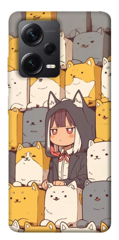 Чехол на Xiaomi Redmi Note 12 Pro+ 5G Like a cat фото 1 из 1
