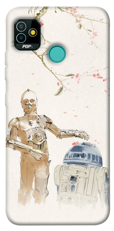 Чохол на TECNO POP 5 Star Wars robots фото 1 з 1
