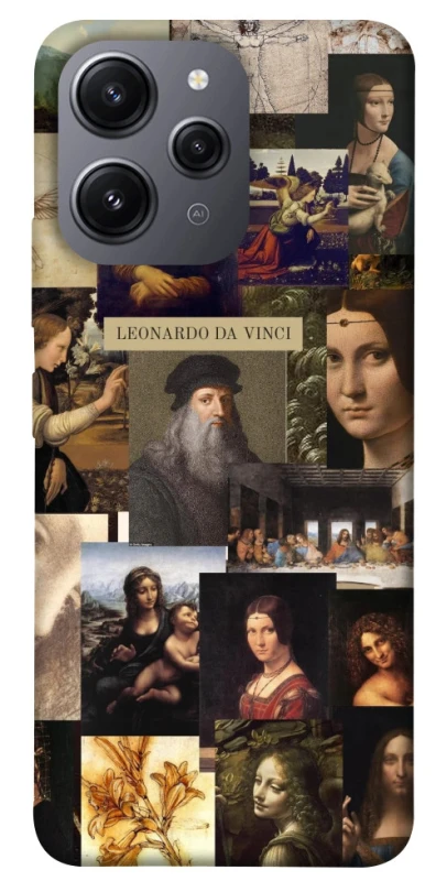 Чохол на Xiaomi Redmi 12 Leonardo da Vinci фото 1 з 1