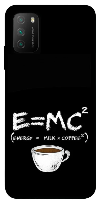 Чохол на Xiaomi Poco M3 Coffee formula фото 1 з 1