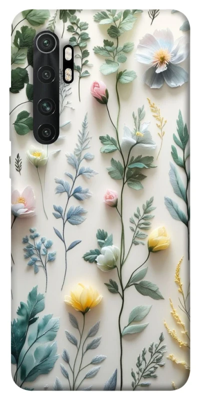 Чехол на Xiaomi Mi Note 10 Lite Floral design ver.4 фото 1 из 1