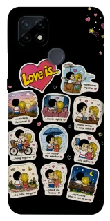 Чохол на Realme C21 Love is ver.4 фото 1 з 1