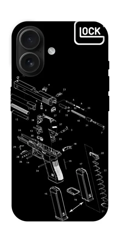 Чехол на Apple iPhone 16 LOCK фото 1 из 1
