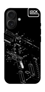 Чехол на Apple iPhone 16 LOCK фото 1 из 1