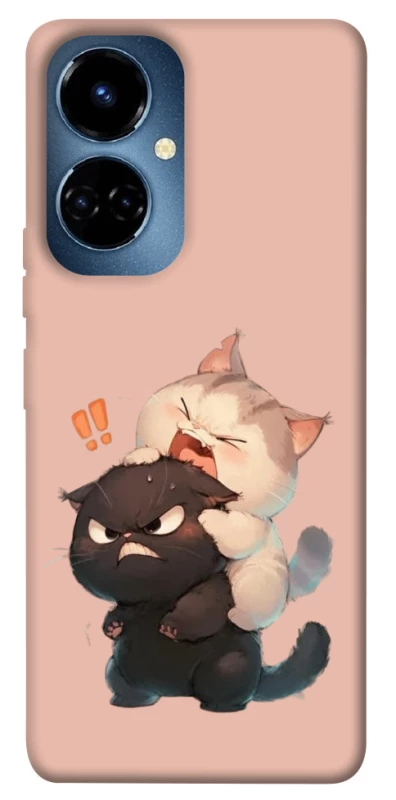 Чохол на TECNO Camon 19 Pro Сat and cat фото 1 з 1