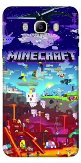 Чехол на Samsung J510F Galaxy J5 (2016) Minecraft world фото 1 из 1