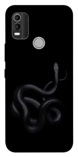 Чохол на Nokia C21 Plus Black snake фото 1 з 1