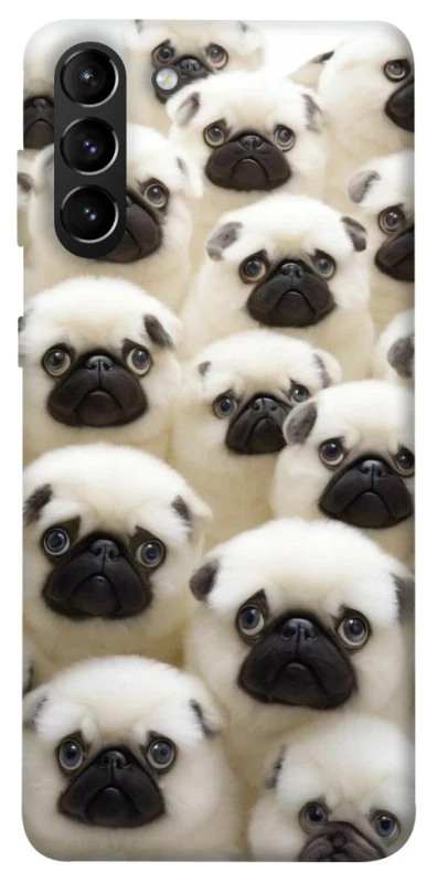 Чохол на Samsung Galaxy S21+ Doggy Pug Love фото 1 з 1