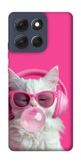Чохол на Motorola Moto G86 Pink kitty фото 1 Чохол на Motorola Moto G86 Pink kitty фото 1 з 1