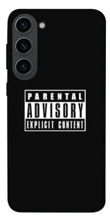 Чехол на Samsung Galaxy S23 Parental Advisory Label фото 1 из 1