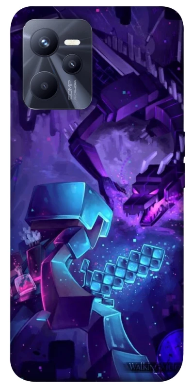 Чехол на Realme C35 Minecraft dragon фото 1 из 1