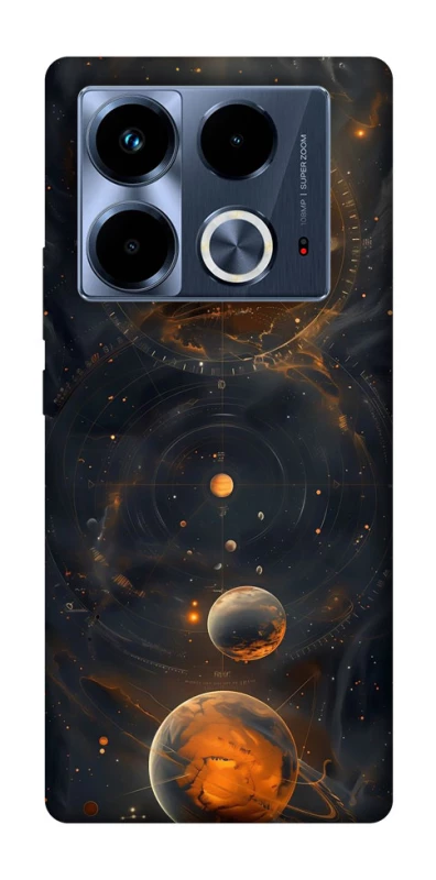 Чехол на Infinix Note 40 4G Солнечная система фото 1 из 1