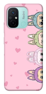 Чехол на Xiaomi Redmi 12C / Poco C55 All Labubu 4 фото 1 из 1