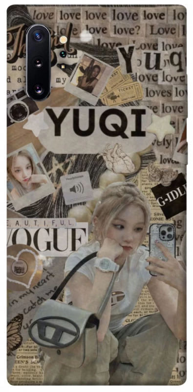 Чехол на Samsung Galaxy Note 10 Plus Yuqi (G)I-DLE фото 1 из 1