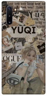 Чехол на Samsung Galaxy Note 10 Plus Yuqi (G)I-DLE фото 1 из 1