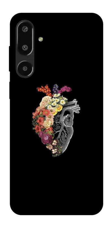 Чохол на Samsung Galaxy F16 Heart with flowers фото 1 з 1