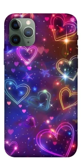 Чохол на Apple iPhone 11 Pro (5.8") Drawn hearts фото 1 з 1