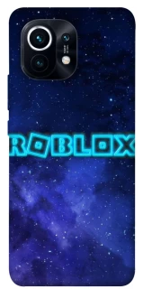 Чохол на Xiaomi Mi 11 Roblox Space Logo Blue фото 1 з 1