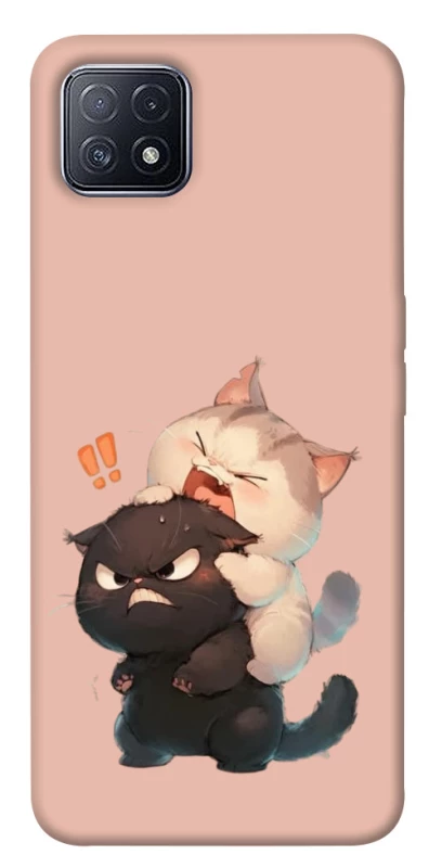 Чохол на Oppo A73 Сat and cat фото 1 з 1