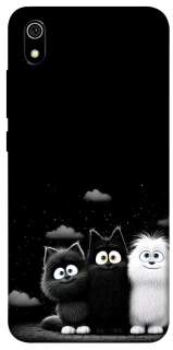Чохол на Xiaomi Redmi 7A Three Cats фото 1 з 1