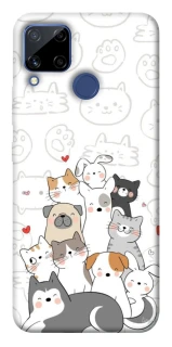 Чохол на Realme C15 Funny Pets фото 1 з 1