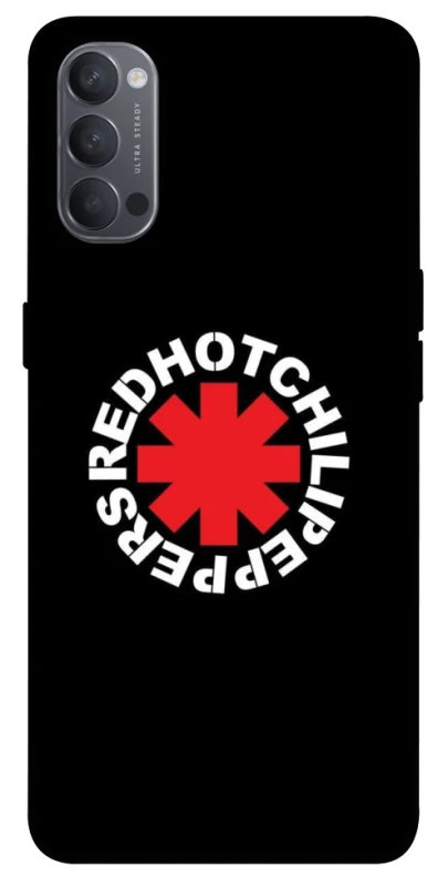 Чохол на Oppo Reno 4 Red Hot Chili Peppers logo фото 1 з 1