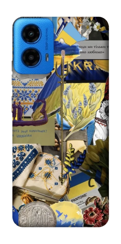 Чохол на Motorola Moto G45 Ukraine style ver.7 фото 1 з 1