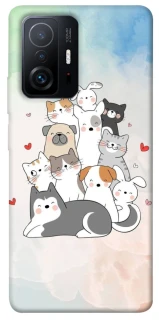 Чохол на Xiaomi 11T / 11T Pro Funny Pets ver.2 фото 1 з 1