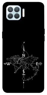 Чохол на Oppo F17 Pro Travel Map фото 1 з 1