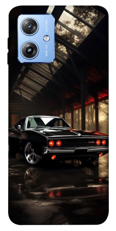 Чохол на Motorola Moto G84 Black classic car фото 1 з 1