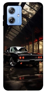 Чохол на Motorola Moto G84 Black classic car фото 1 з 1