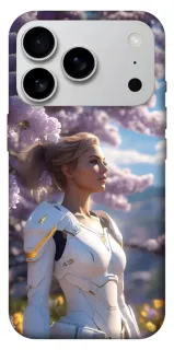 Чехол на Apple iPhone 18 Pro Max Cyber space girl ver.1 фото 1 из 1