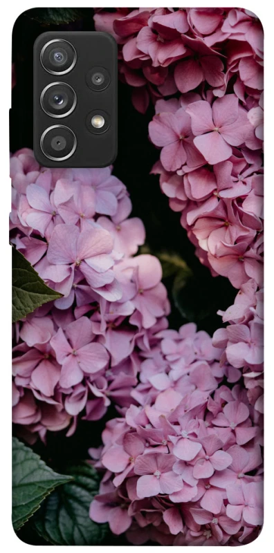 Чохол на Samsung Galaxy A52 4G / A52 5G Рожеві гартензії фото 1 з 1