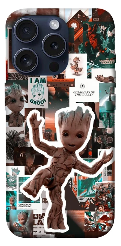 Чехол на Apple iPhone 15 Pro (6.1") Mini Groot v2 фото 1 из 1