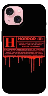 Чохол на Apple iPhone 15 (6.1") Horror Halloween фото 1 з 1