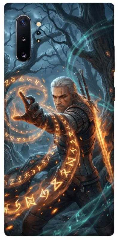 Чехол на Samsung Galaxy Note 10 Plus Witcher V1 фото 1 из 1