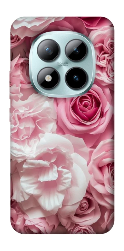 Чехол на Xiaomi Redmi Note 15 Pro+ 5G Розовые цветы фото 1 из 1