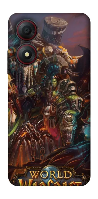 Чехол на ZTE Blade A34 4G Warcraft v2 фото 1 из 1