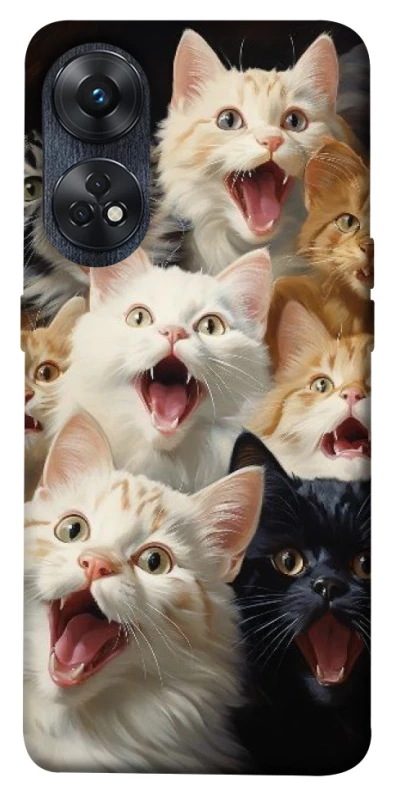 Чехол на Oppo Reno 8T 4G Коты фото 1 из 1