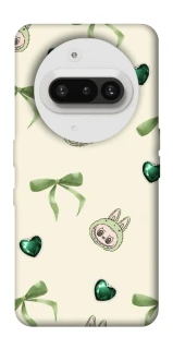 Чохол на Nothing Phone (3a) Labubu Green Heart фото 1 з 1