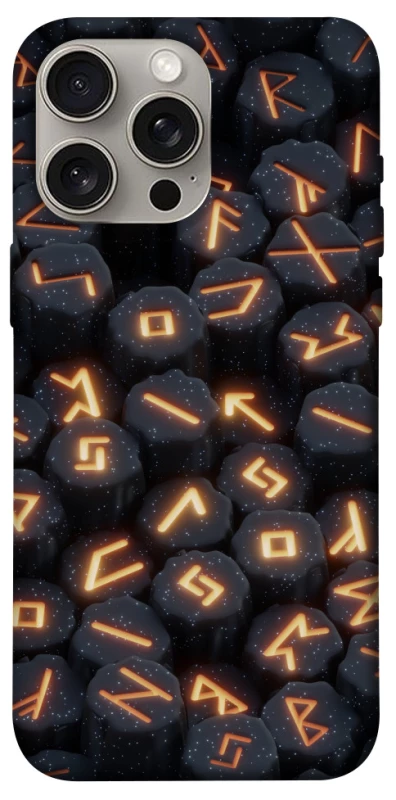Чохол на Apple iPhone 15 Pro Max (6.7") Вогняні руни фото 1 з 1