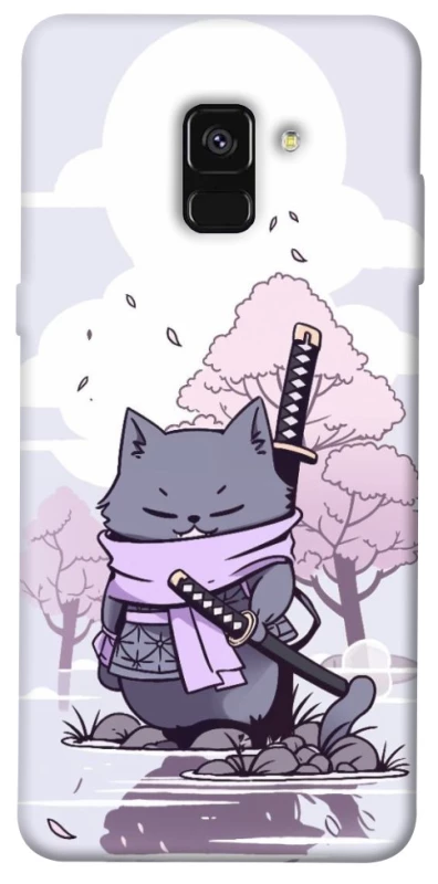 Чохол на Samsung A530 Galaxy A8 (2018) Samurai cat фото 1 з 1