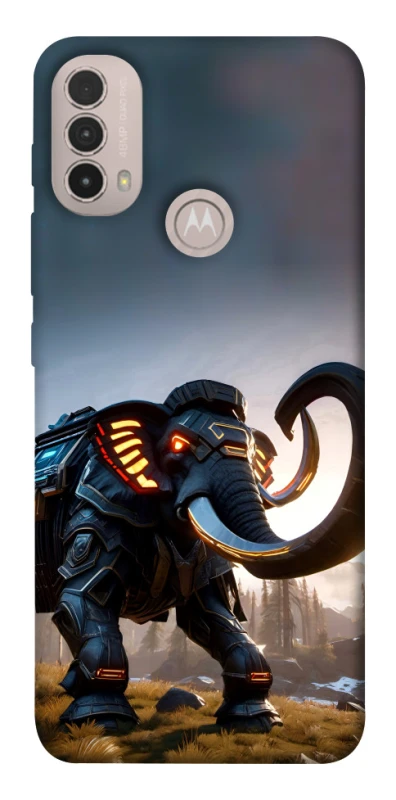 Чохол на Motorola Moto E40 Cyber ​​elephant фото 1 з 1