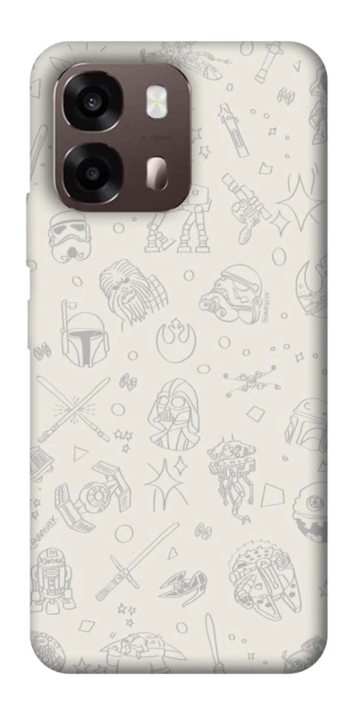 Чехол на Oppo A6 Star Wars background ver.1 фото 2 из 2