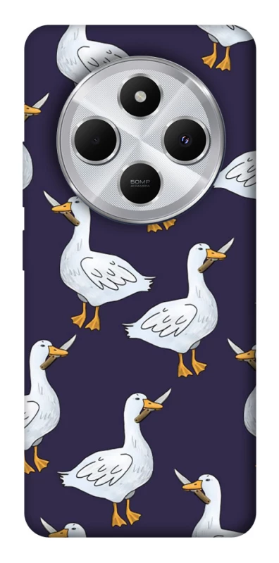 Чохол на Xiaomi Redmi 14C / Poco C75 Гуси з претензією фото 1 з 1