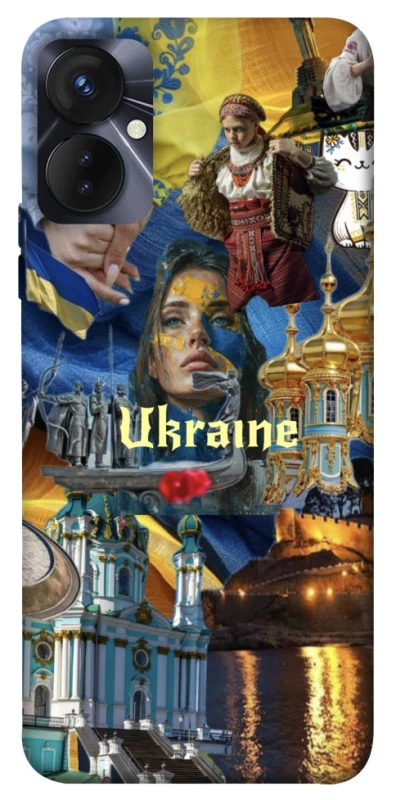 Чохол на TECNO Spark 9 Pro (KH7n) Ukraine style ver.3 фото 1 з 1