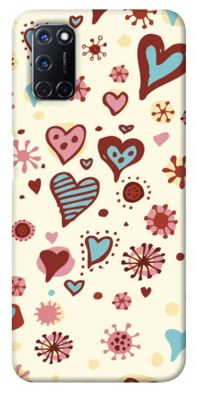 Чохол на Oppo A52 / A72 / A92 Pretty hearts фото 1 з 1